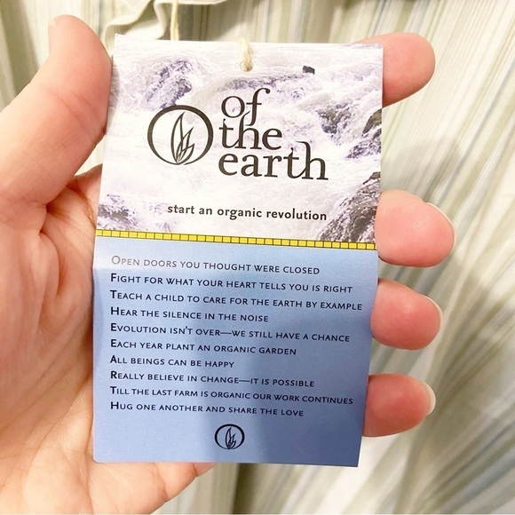 NWTs of the earth | 100% Organic Cotton Senna Strip Button Down Size 2X - Picture 5 of 8